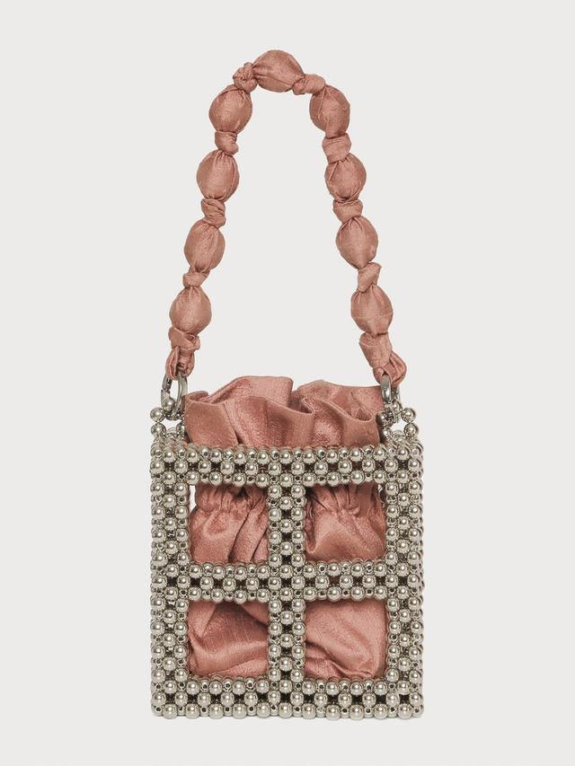 Маленькая розовая сумка Tekla